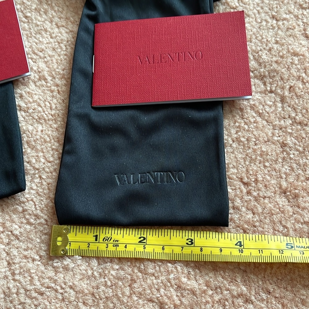 Valentino (6) brand new pouches sunglasses /jewelry 100% Authentic